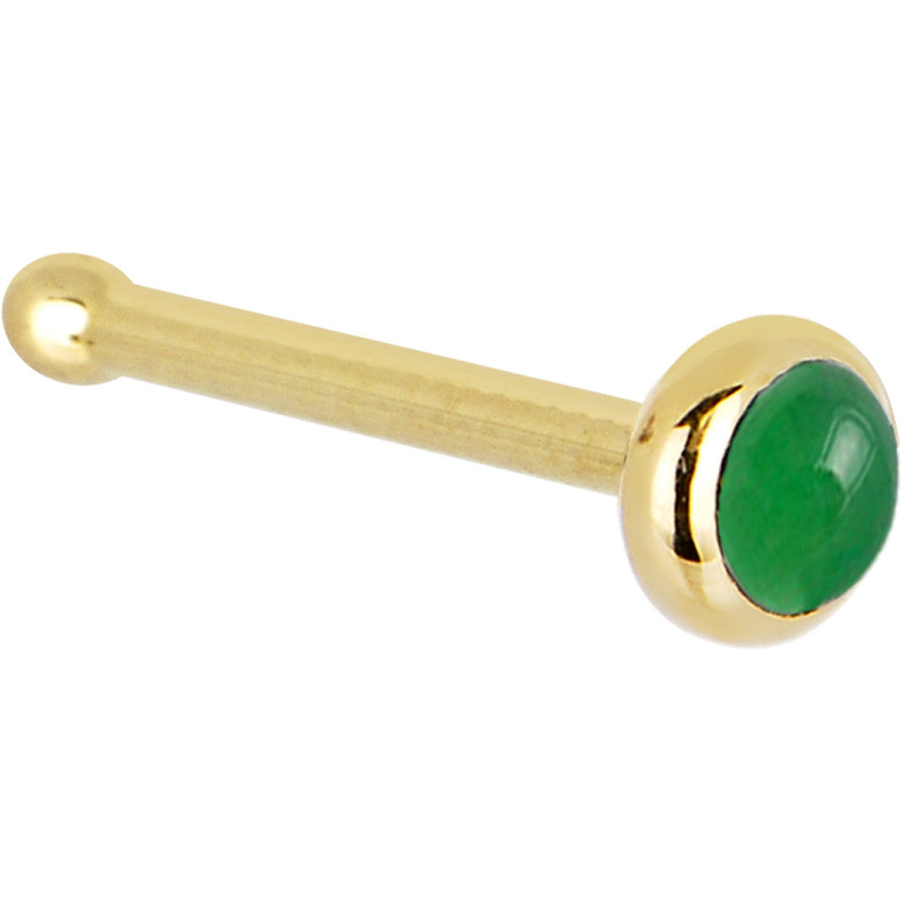 Jade hot sale nose stud