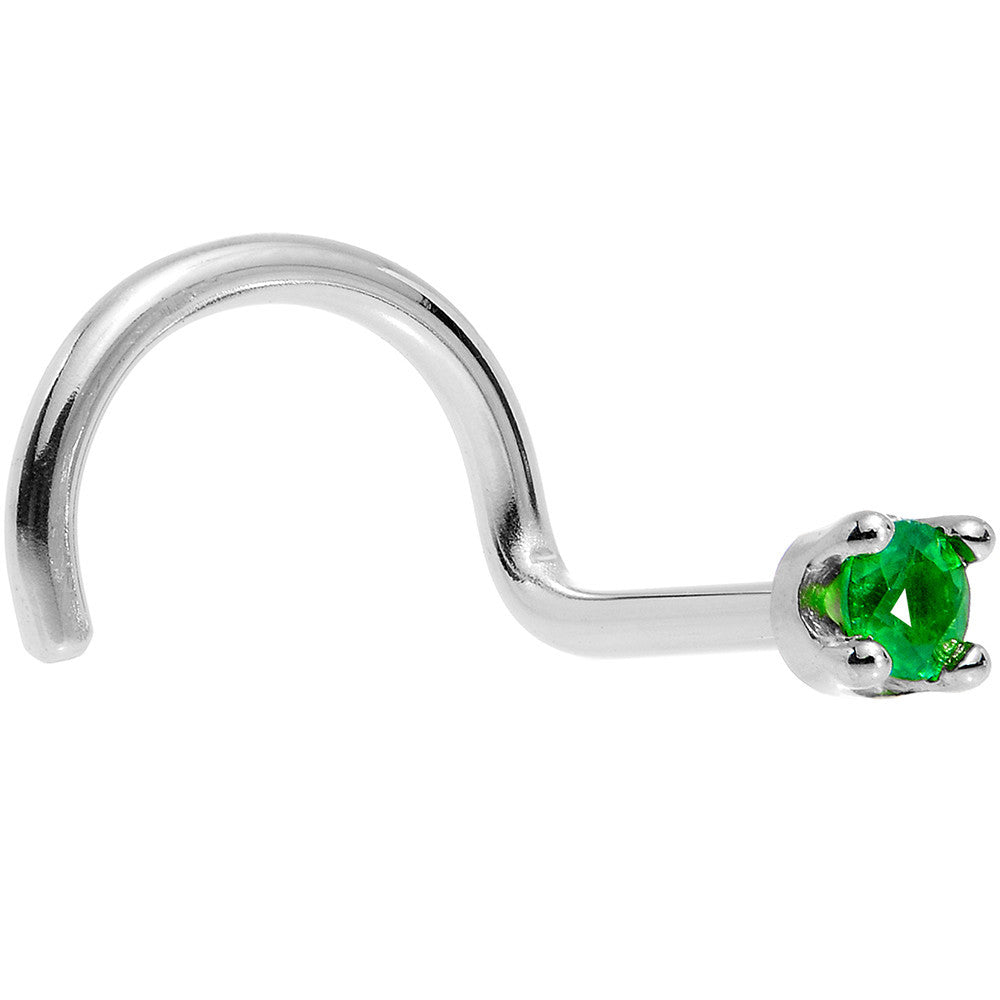 Emerald on sale nose ring