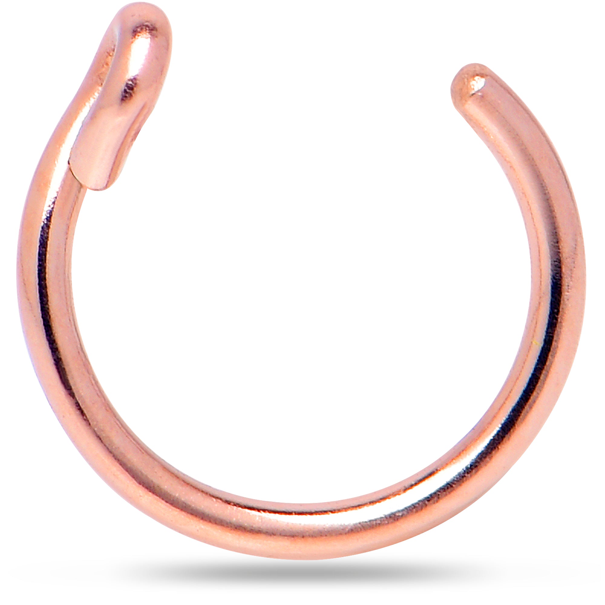 Fake rose gold deals nose ring