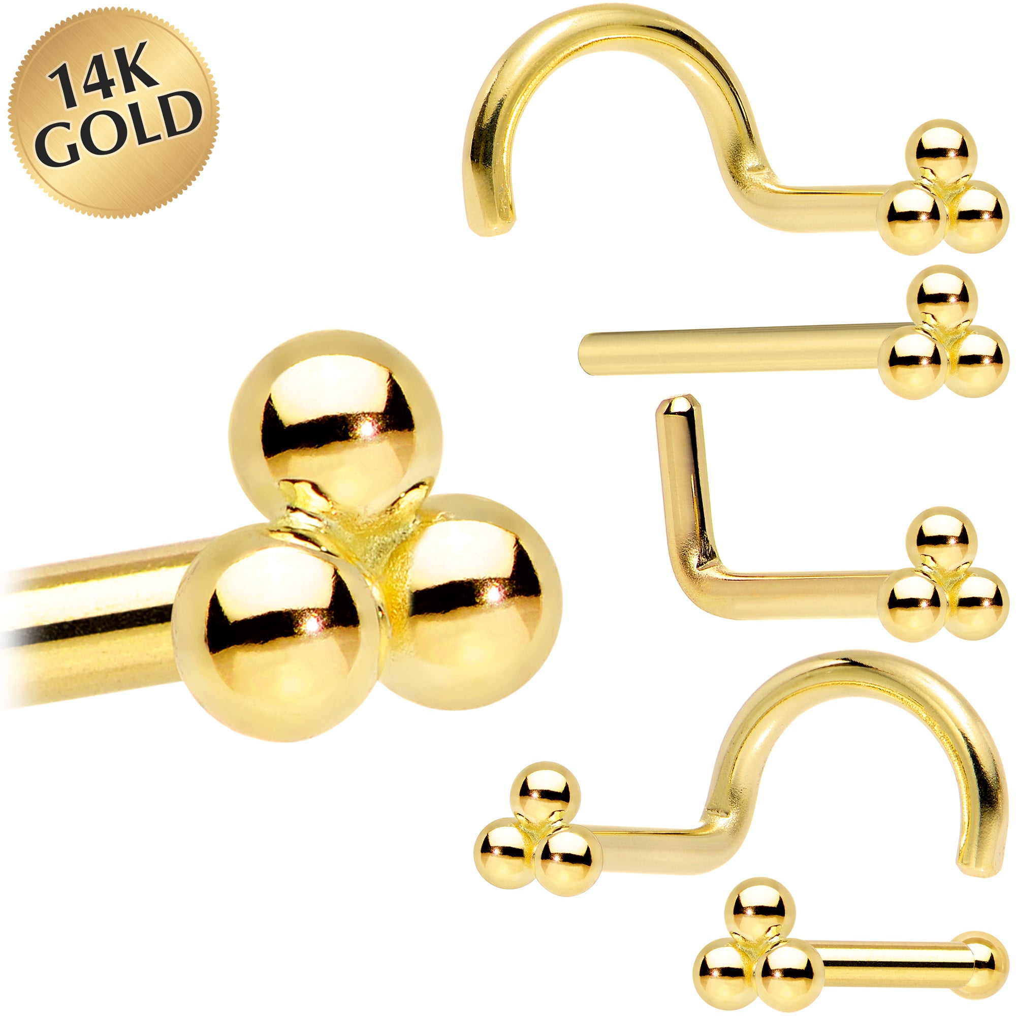 Amazon.com: Thin Nose Rings Hoops for Women/Men,Tiny Small Gold Nose Rings  24g for Nose Piercings (1pc - 24 gauge - 6mm,14K Gold Filled) : Handmade  Products