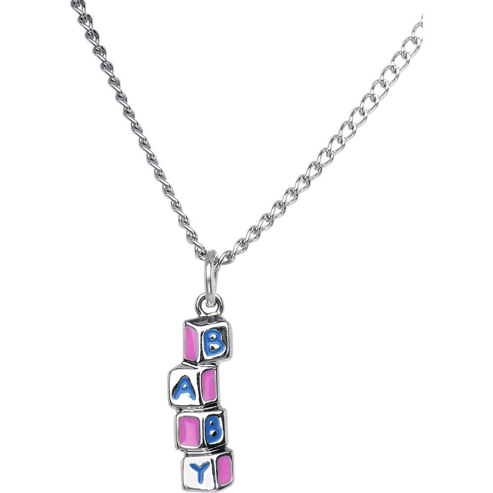 Baby Building Blocks Necklace