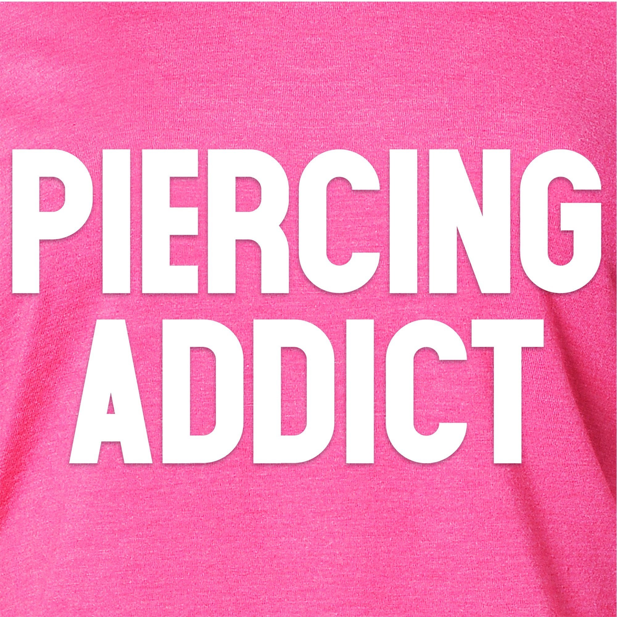 Piercing Addict Tapered Long Sleeve Hoodie