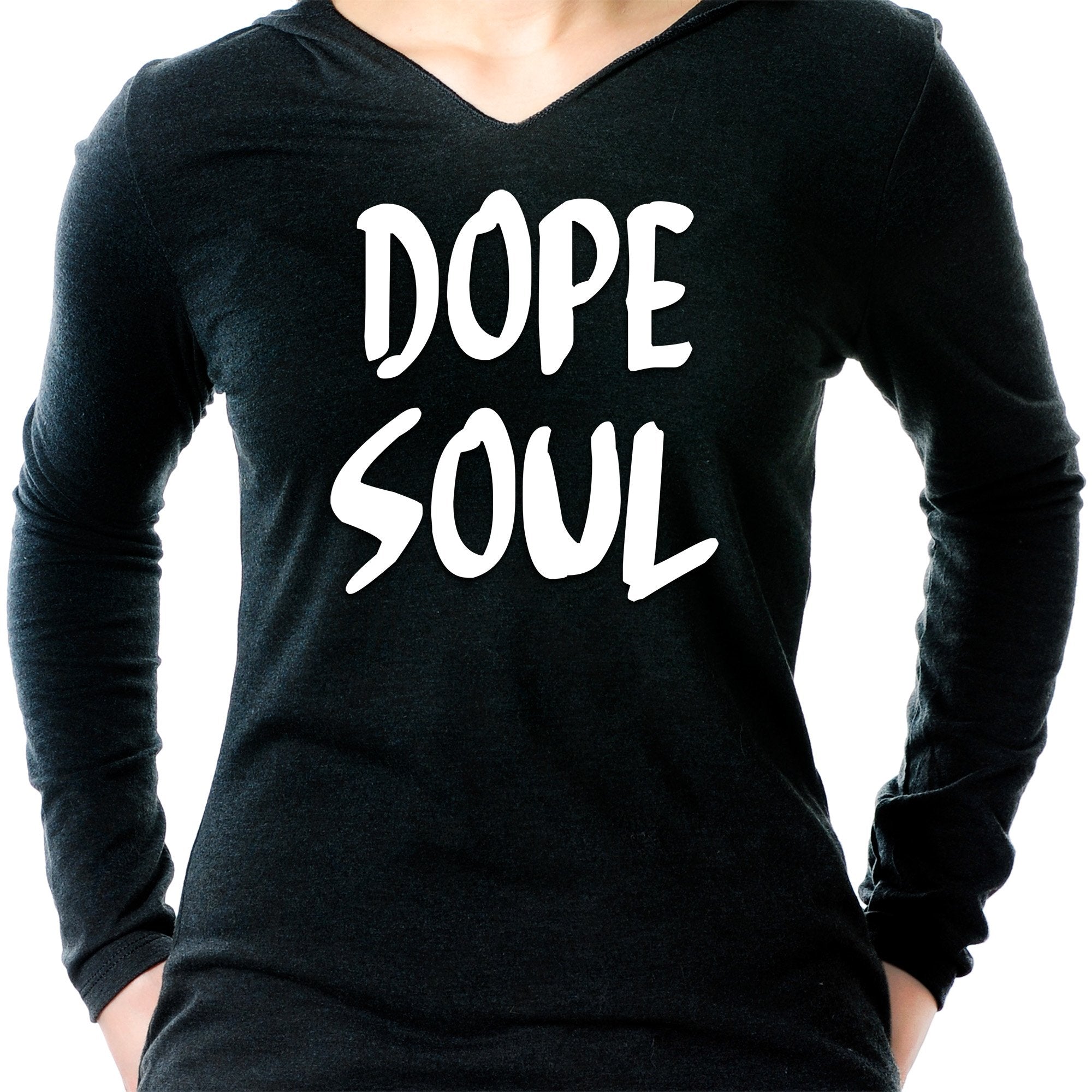 Dope Soul Tapered Long Sleeve Hoodie