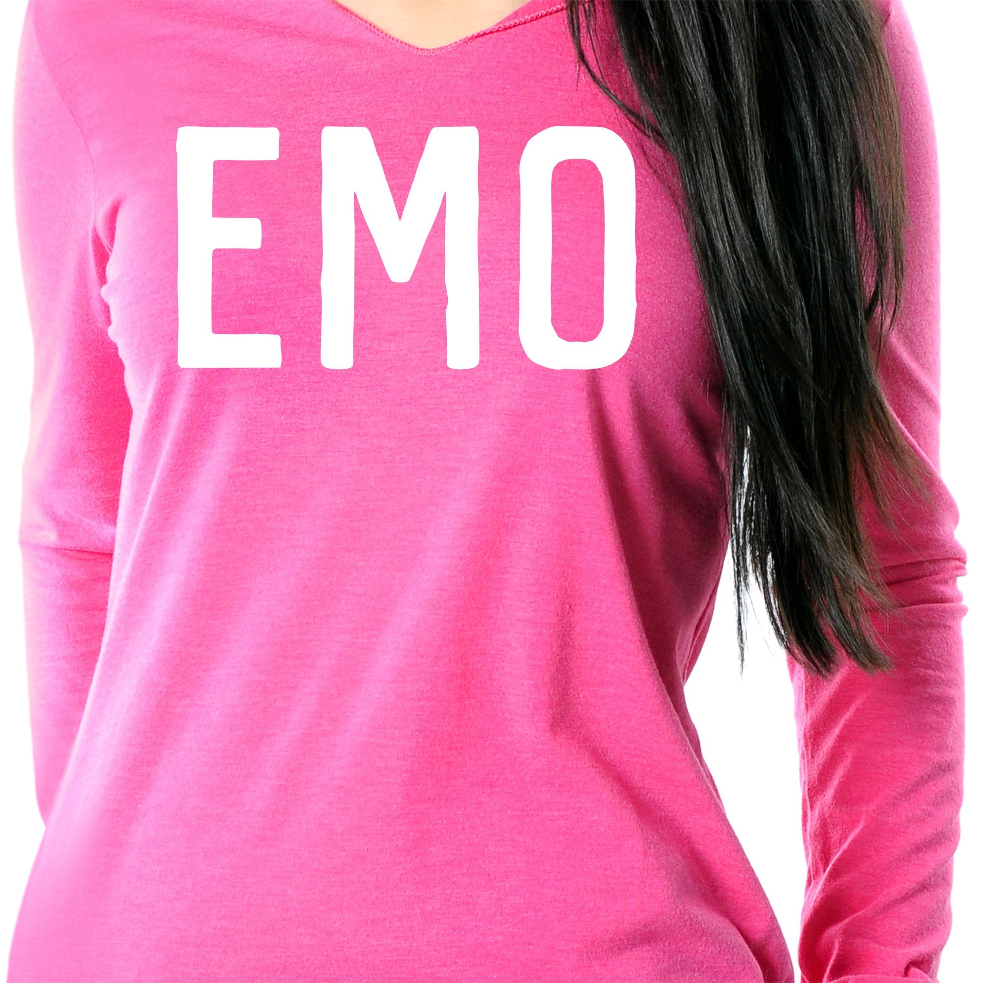 Emo Tapered Long Sleeve Hoodie