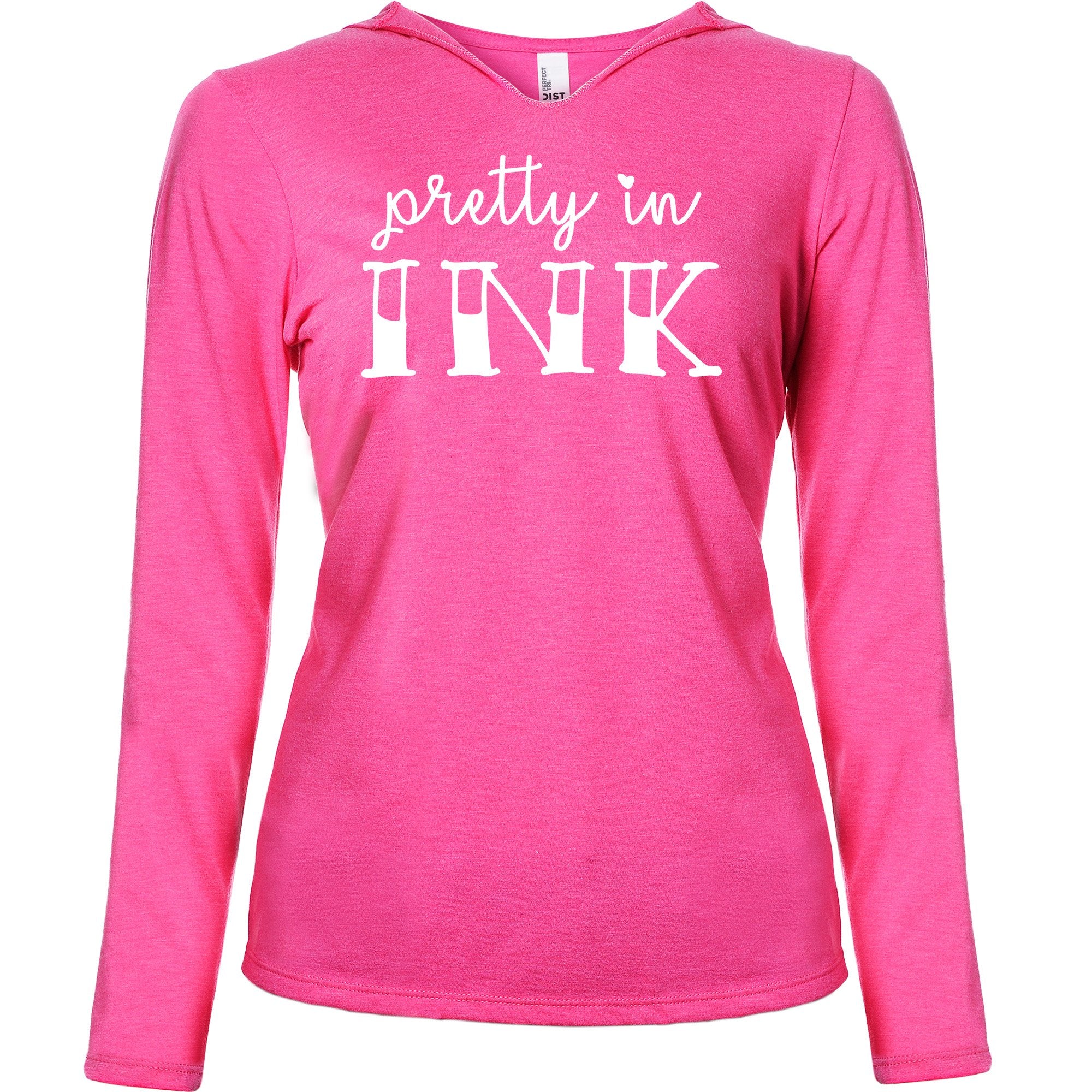 Pretty in Ink Tapered Long Sleeve Hoodie