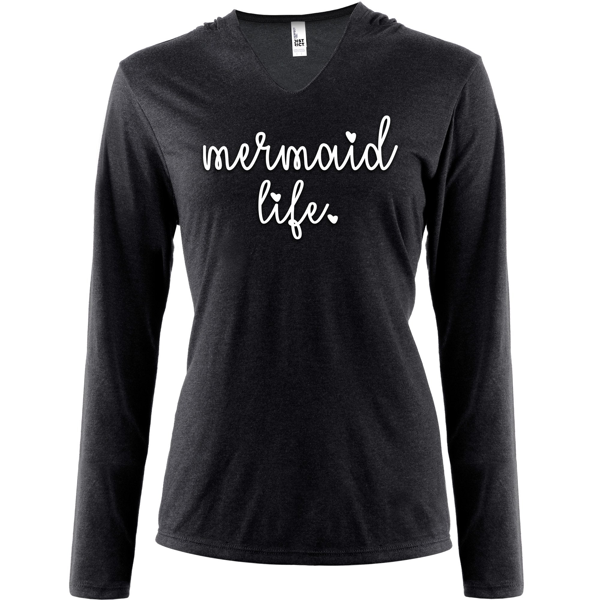 Mermaid Life Tapered Long Sleeve Hoodie