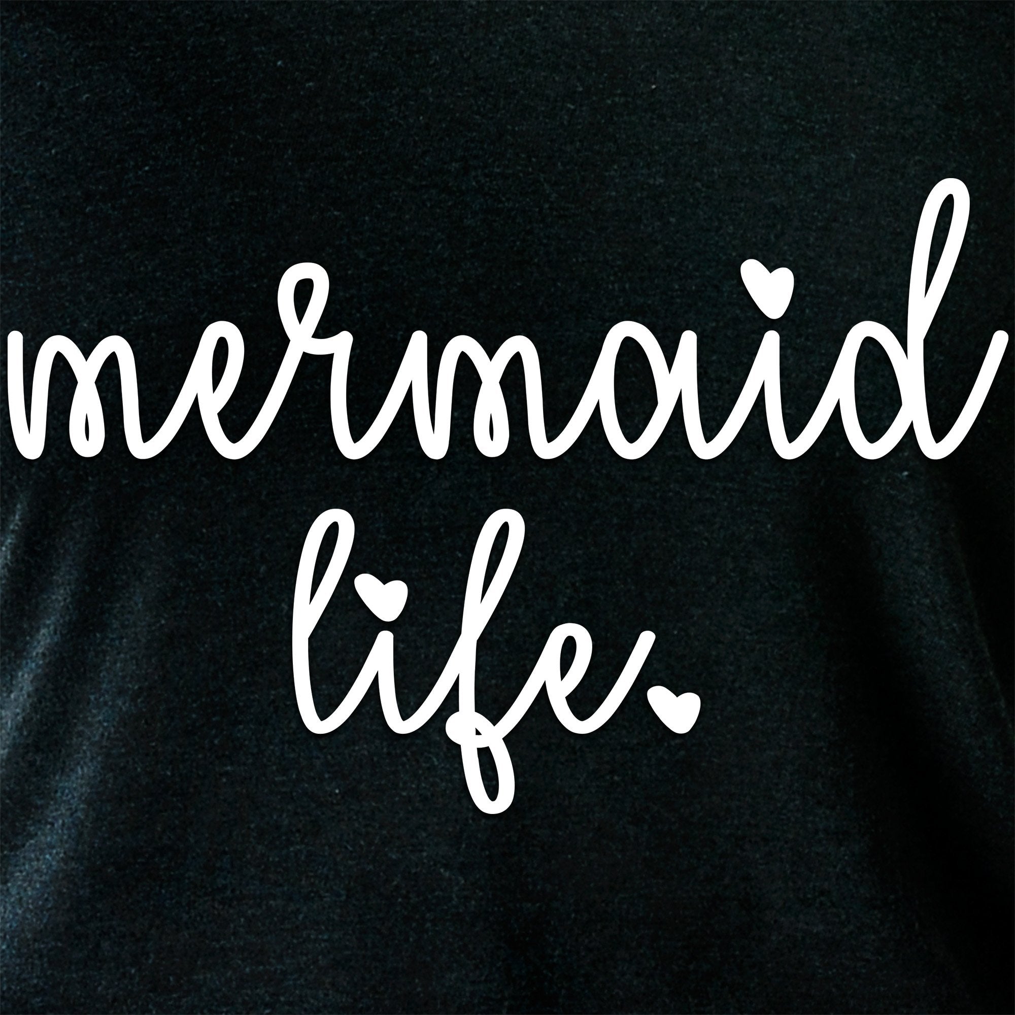 Mermaid Life Tapered Long Sleeve Hoodie