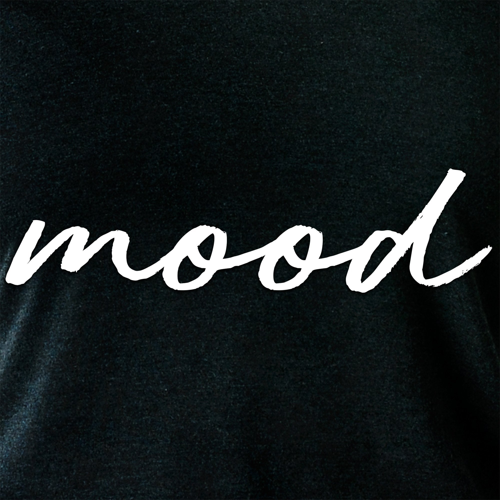 Mood Black Tapered Long Sleeve Hoodie