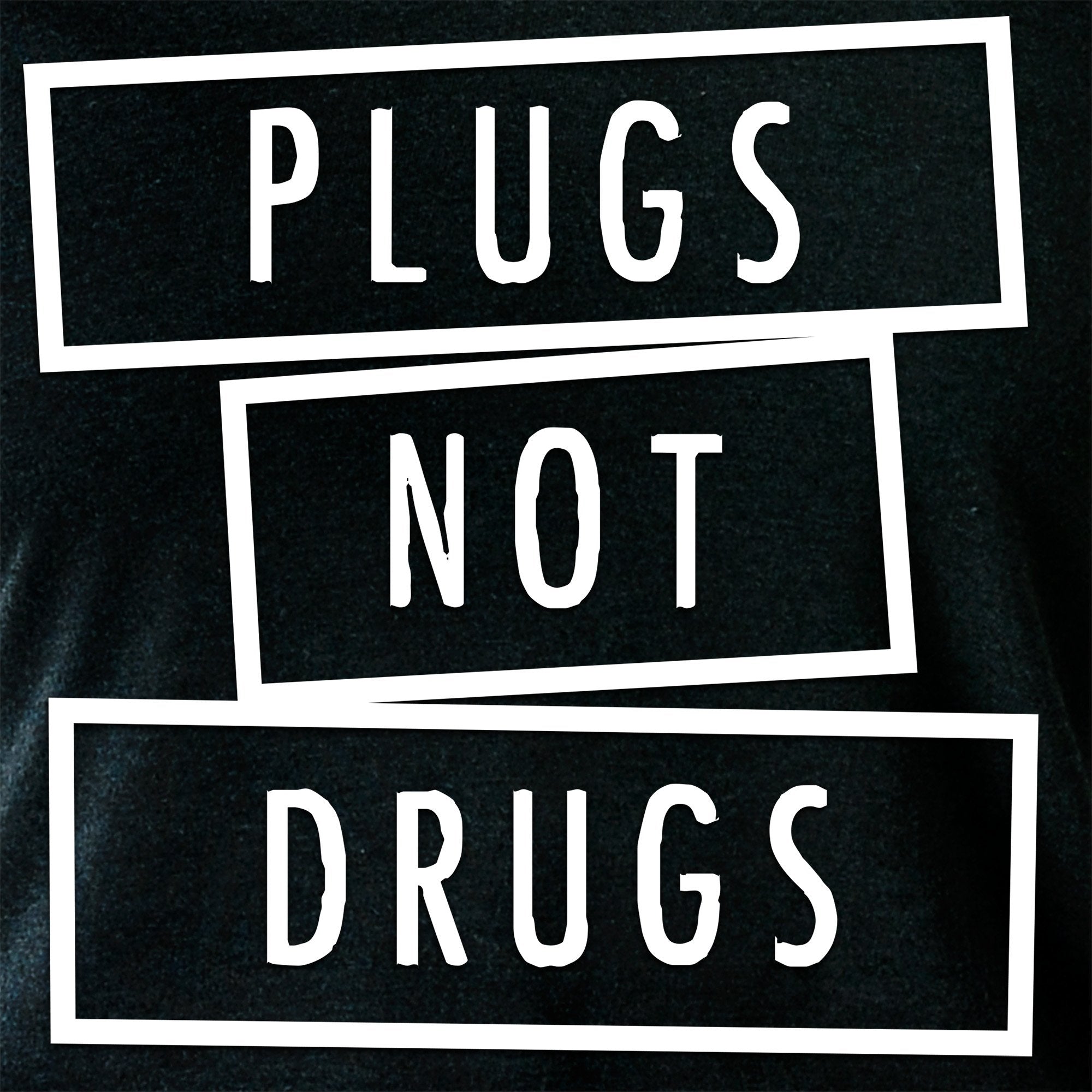 Plugs Not Drugs  Tapered Long Sleeve Hoodie