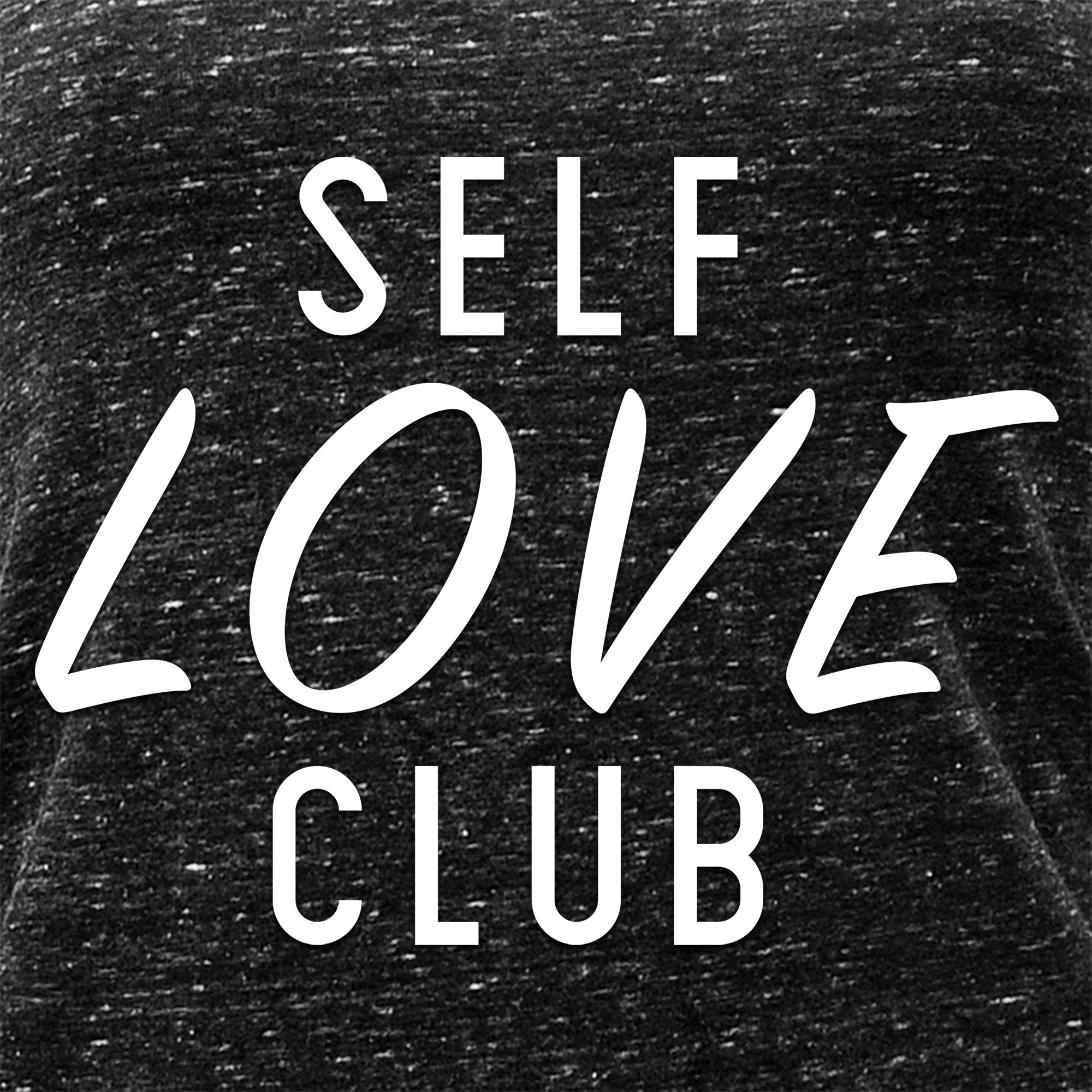 Self Love Club Black Gray Cosmic Twist Back Tank Top