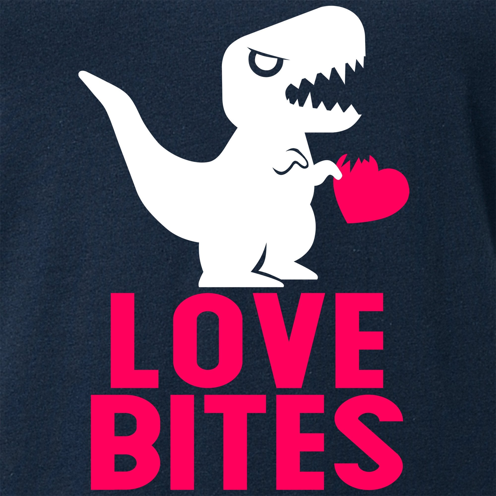 Love Bites Tapered V-Neck Tee Shirt