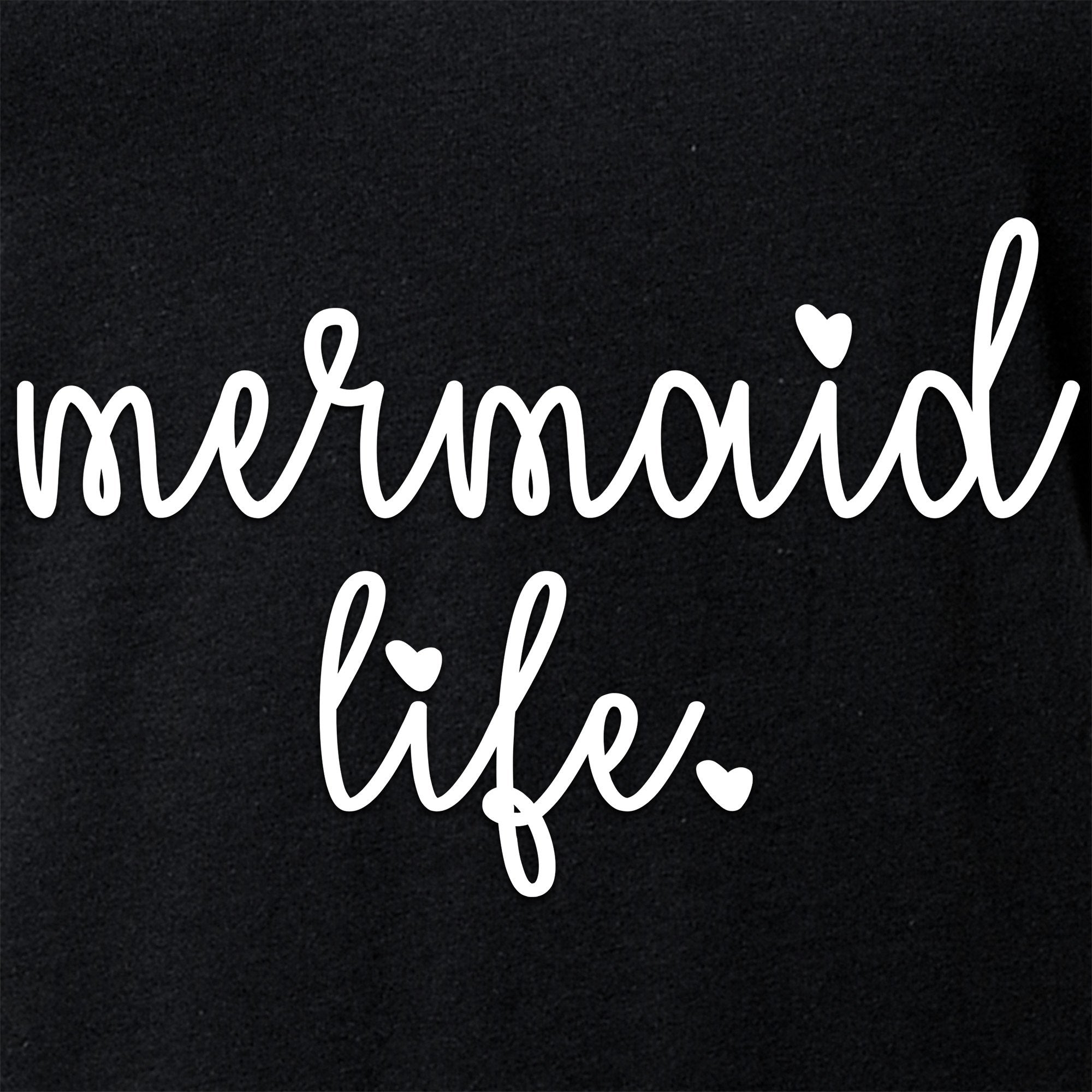 Mermaid Life Tapered V-Neck Tee Shirt