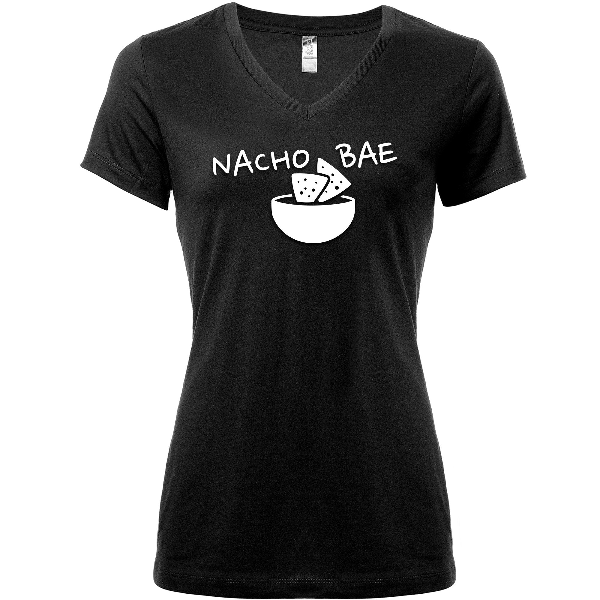 Nacho Bae Tapered V-Neck Tee Shirt