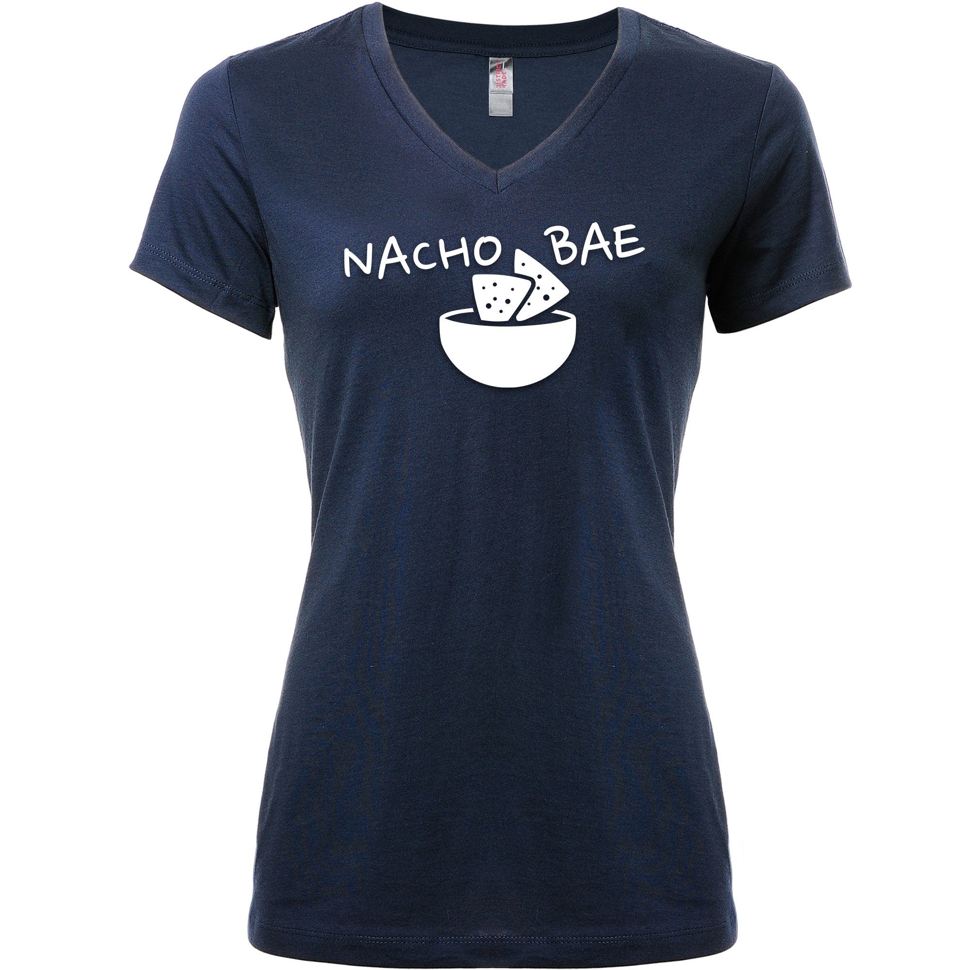 Nacho Bae Tapered V-Neck Tee Shirt