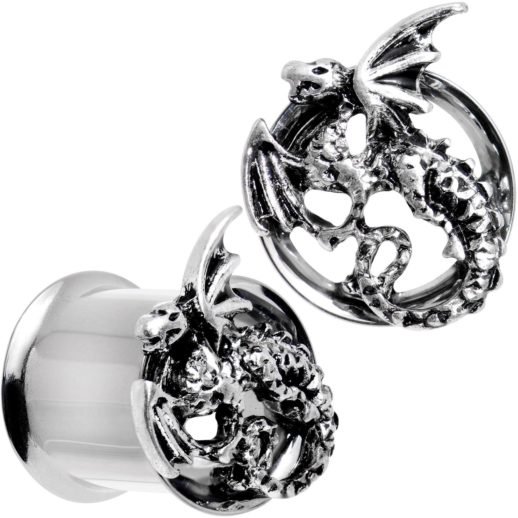 Angry Dragon Double Flare Tunnel Plug Set 6mm to 25mm