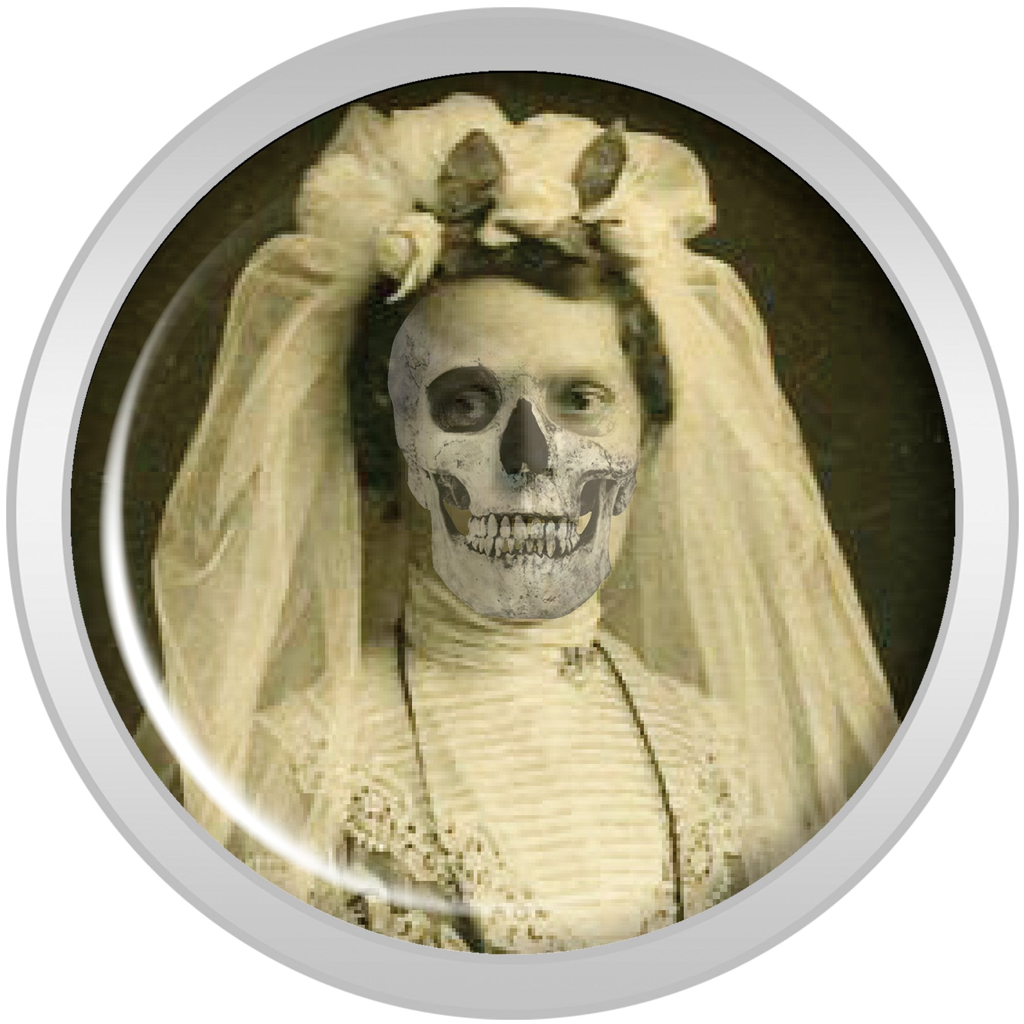 Undead Bride and Groom Halloween Plug Set 00 Gauge