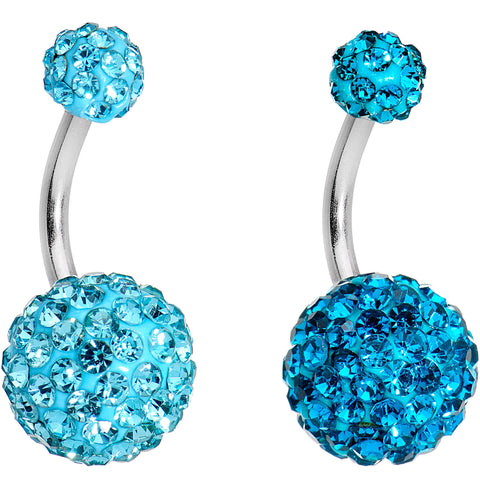 Disco Gemstone Ear Cuff - Topaz Gemstones