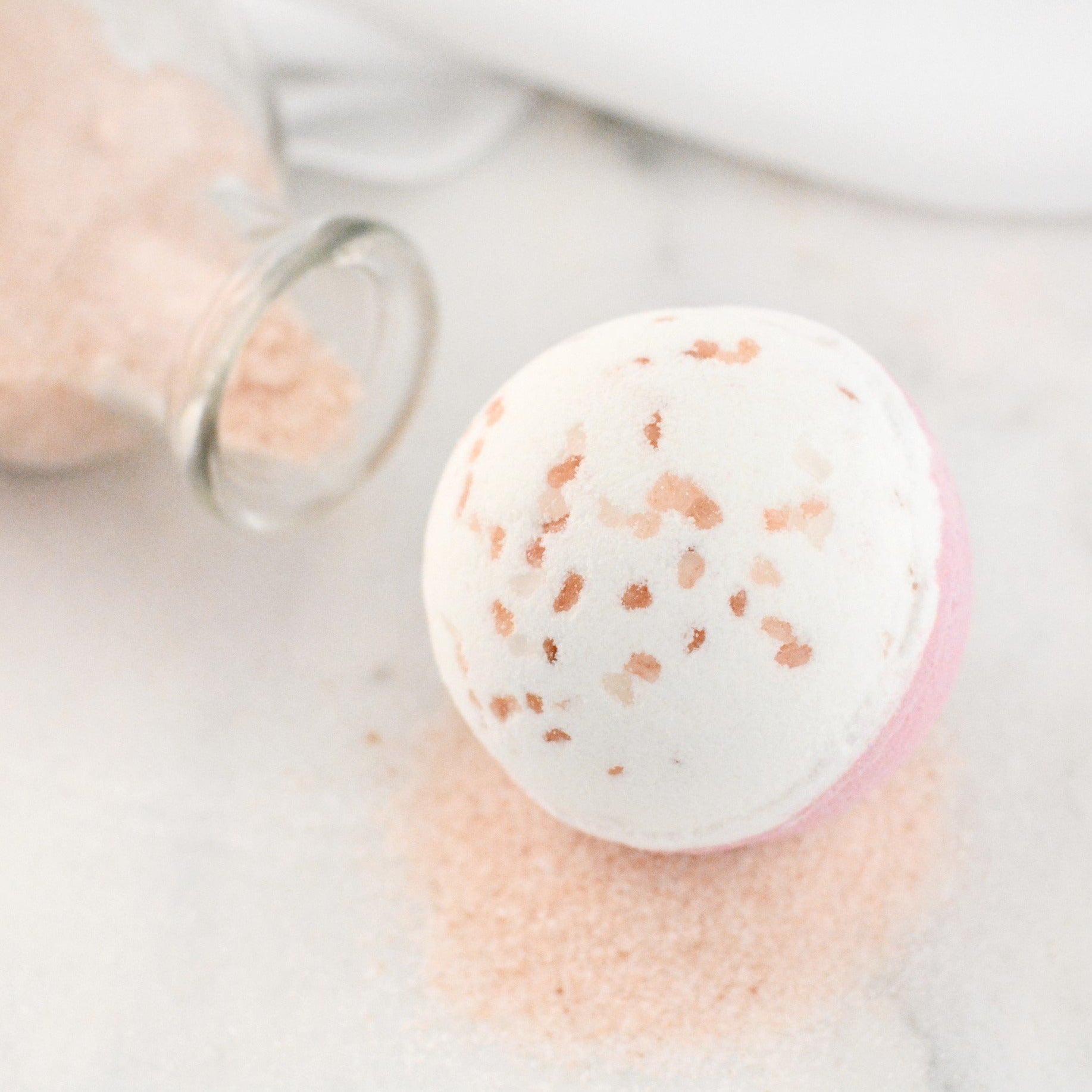 Body Candy NY Pink Himalayan Sea Salt Bath Bomb