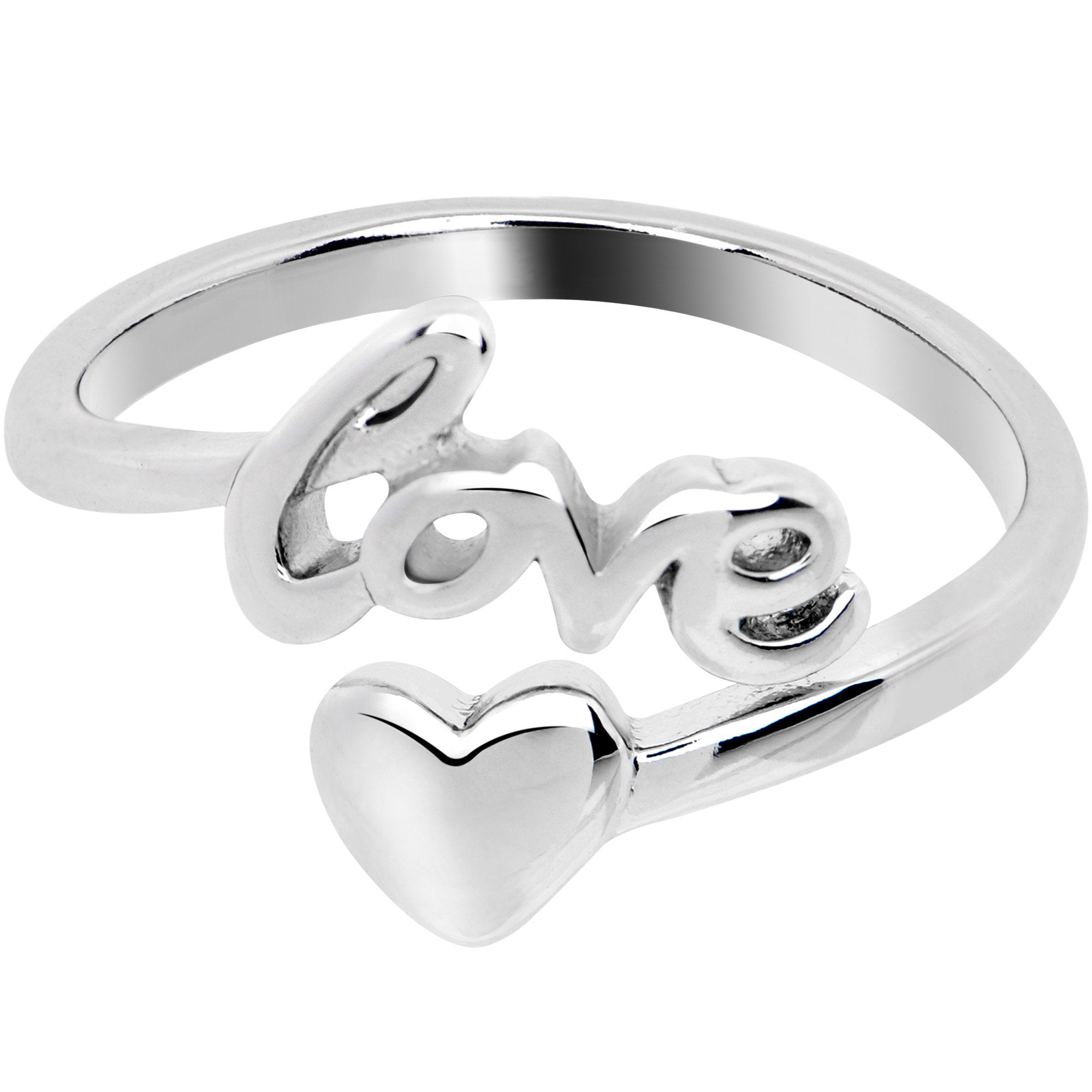 Valentines Day Lots of Love Heart Toe Ring