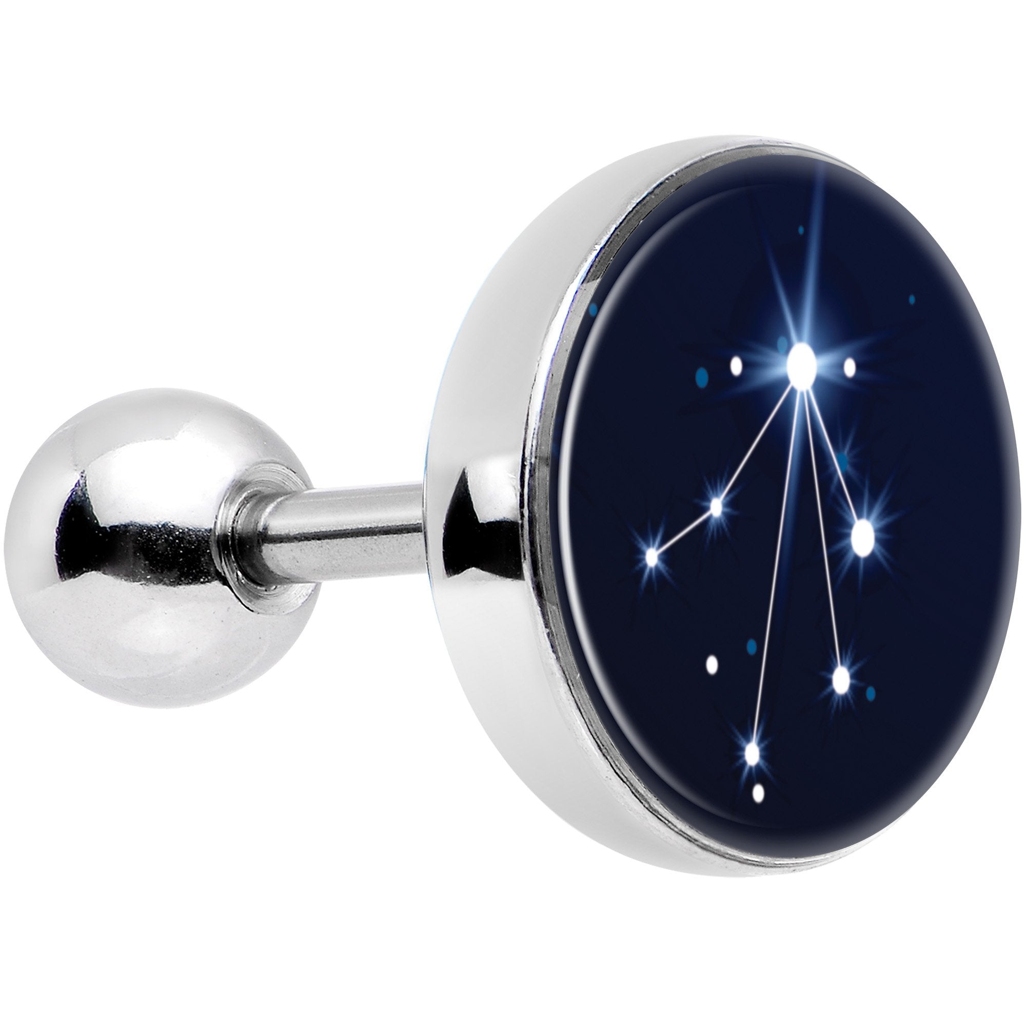 Zodiac Constellation Libra Tragus Cartilage Earring