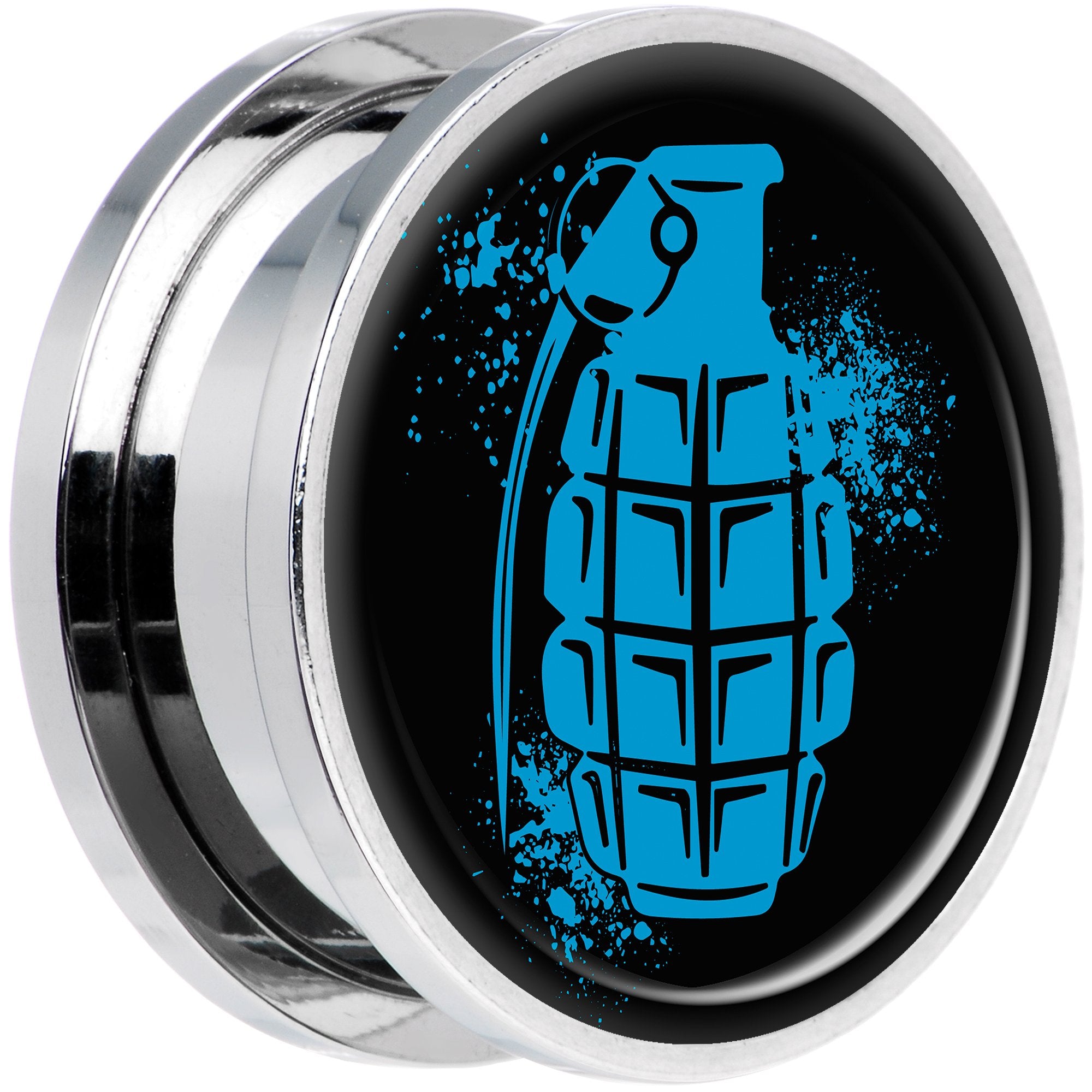 Blue Grenade Steel Screw Fit Plug Set 20mm