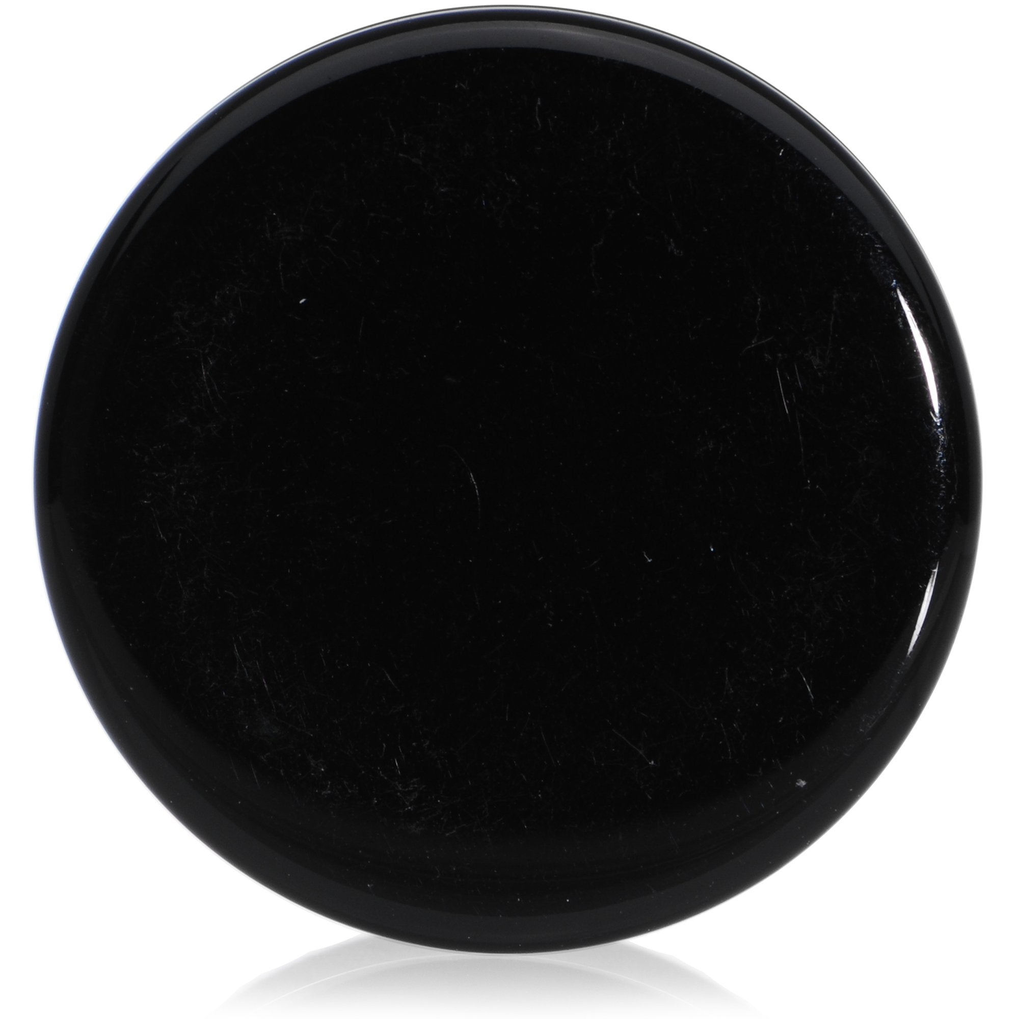 3/4 Black Acrylic Saddle Plug Set